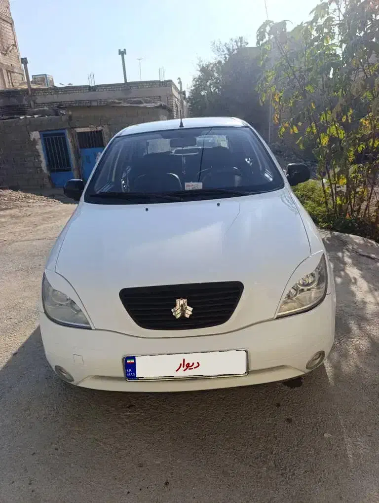 تیبا مدل ۹۵ دوگانه کارخونه بدون رنگ در حد|خودرو سواری و وانت|ابریشم, |دیوار