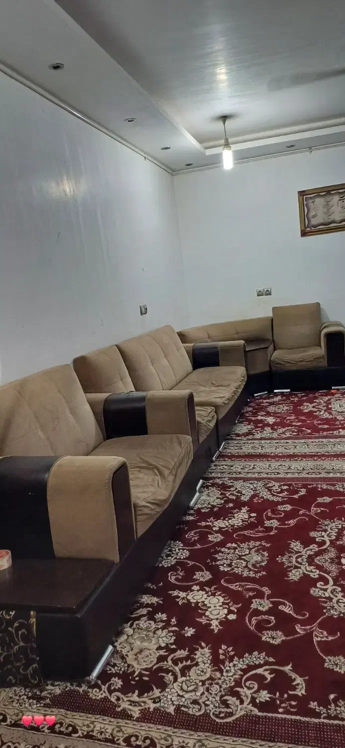 مبل ۷ نفره|مبلمان خانگی و میز عسلی|شوشتر, |دیوار