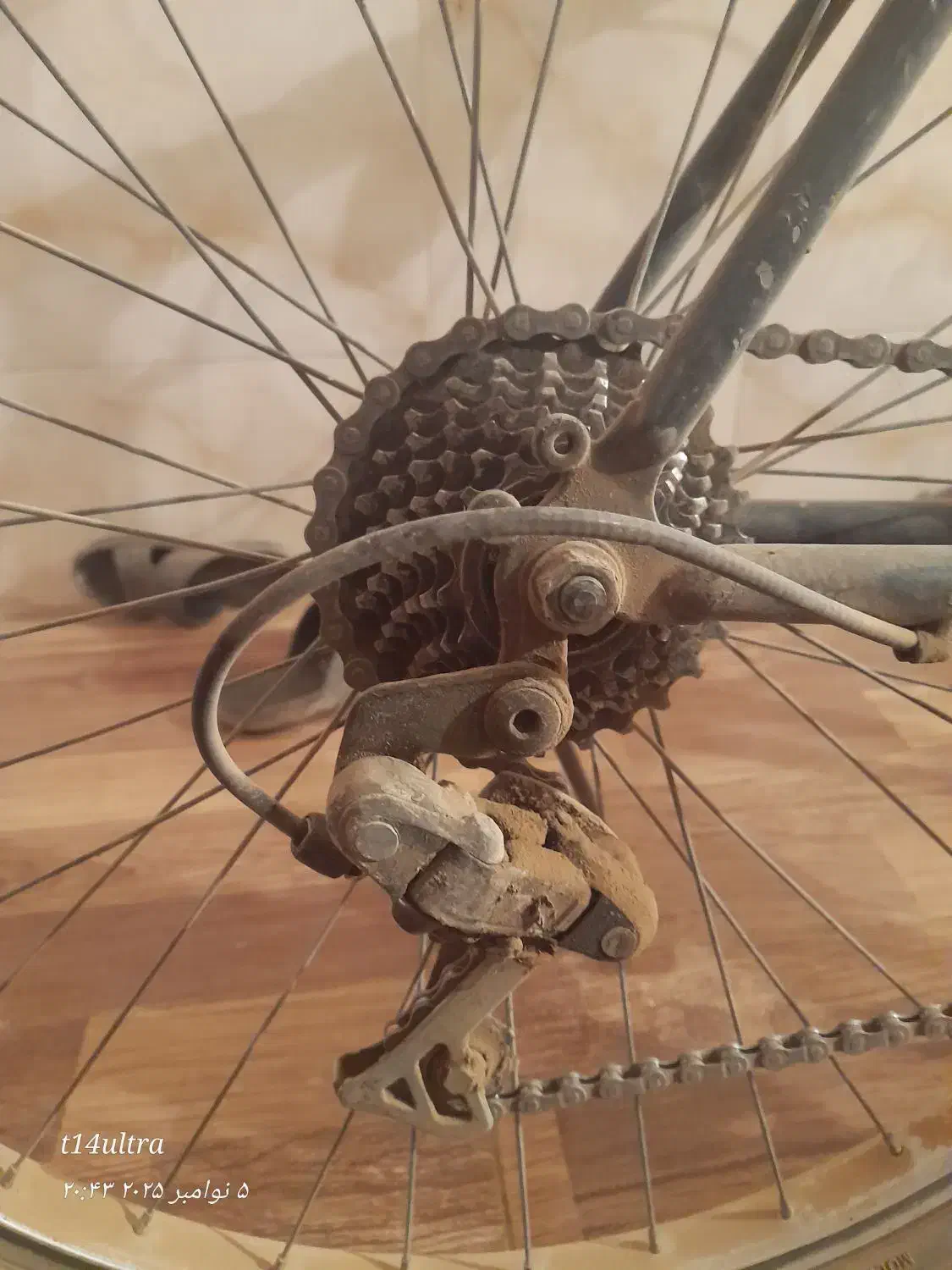 دوچرخه ۲۶ دنده ای کوهستانی سالم|دوچرخه، اسکیت، اسکوتر|اردل, |دیوار