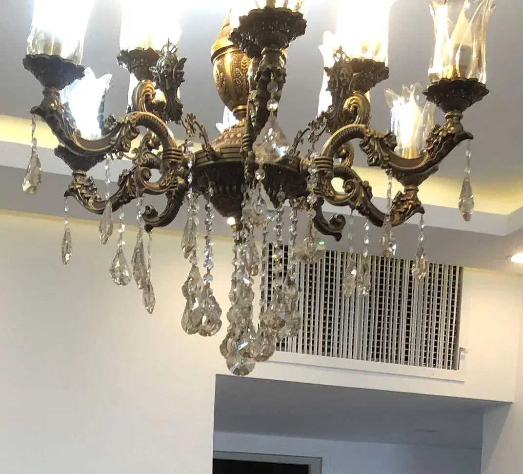 فروش خریدار لوستر آینه شمعدان آبکاری وسایل برنجی|لوستر و چراغ آویز|تهران, پاسداران|دیوار