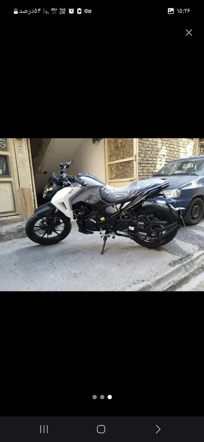 موتور گلگسی ۱۸۰na مدل ۱۴۰۲|موتورسیکلت|مشهد, حضرت حجت|دیوار