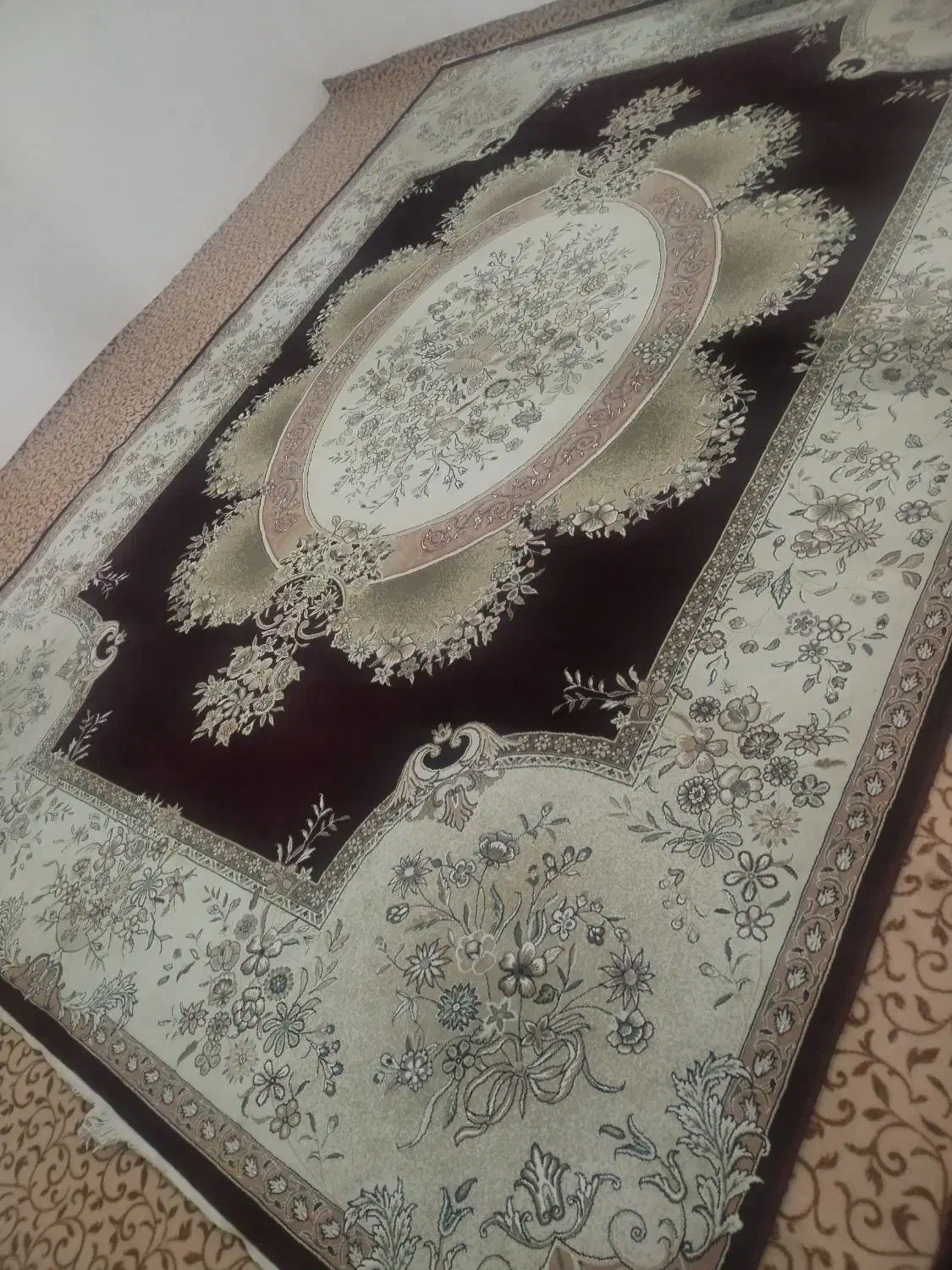 فرش 12 متری|فرش|کرمانشاه, |دیوار