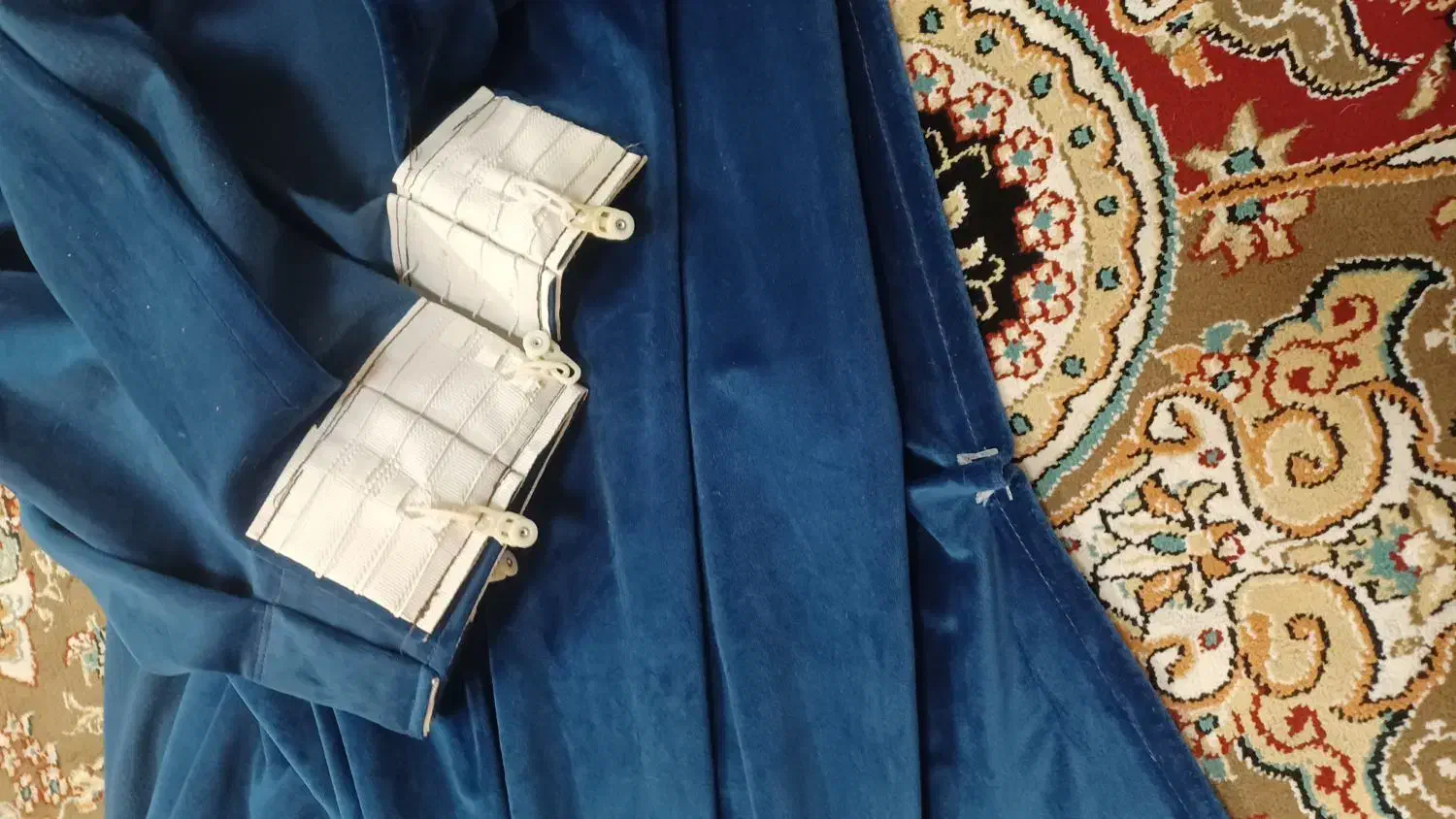 پرده مخمل ...پرده حریر|پرده، رانر، رومیزی|قم, شهرک فاطمیه|دیوار