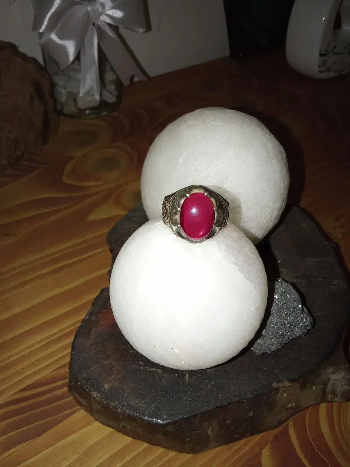 سه عدد انگشتر متبرک با سنگ قیمتی|جواهرات|کرج, گلشهر|دیوار