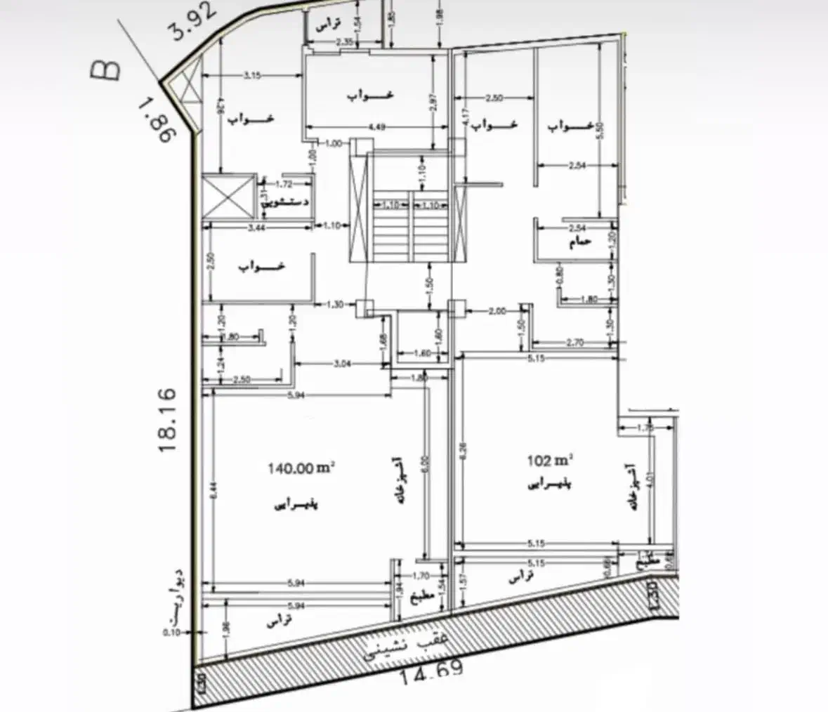 پیش فروش100و140متری/دو خواب و سه خواب/خ مرزداران|پیشفروش املاک|آستارا, |دیوار