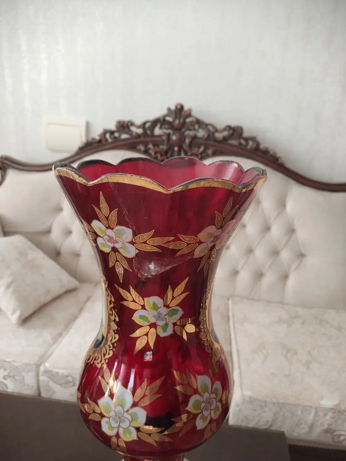 یک جفت شمعدان شاه عباسی سایز بزرگ|لوستر و چراغ آویز|هشترود, |دیوار