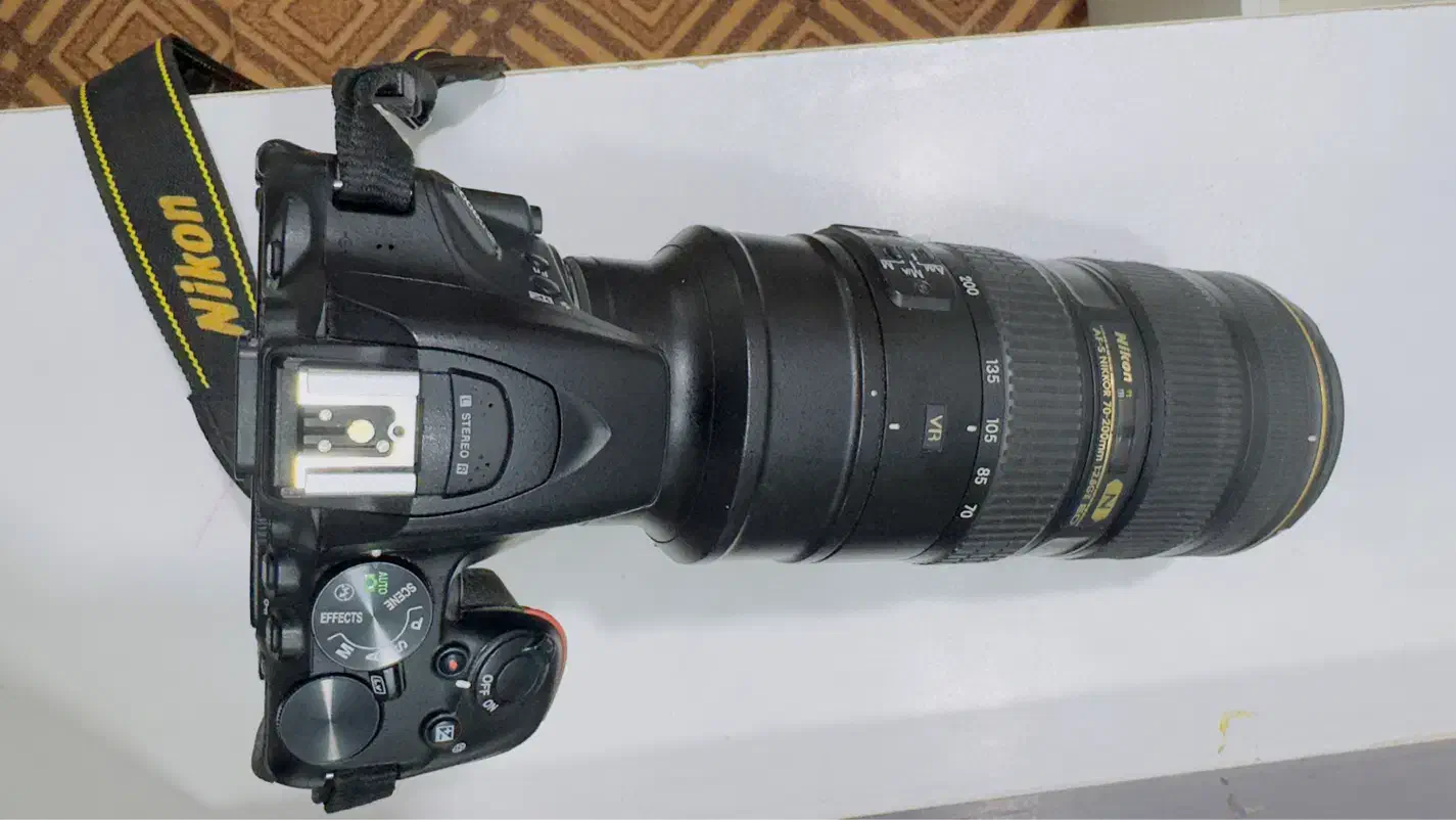 فروش دوربین nikon D5600 همراه با لنز ۷۰-۲۰۰|دوربین عکاسی و فیلمبرداری|چابهار, |دیوار