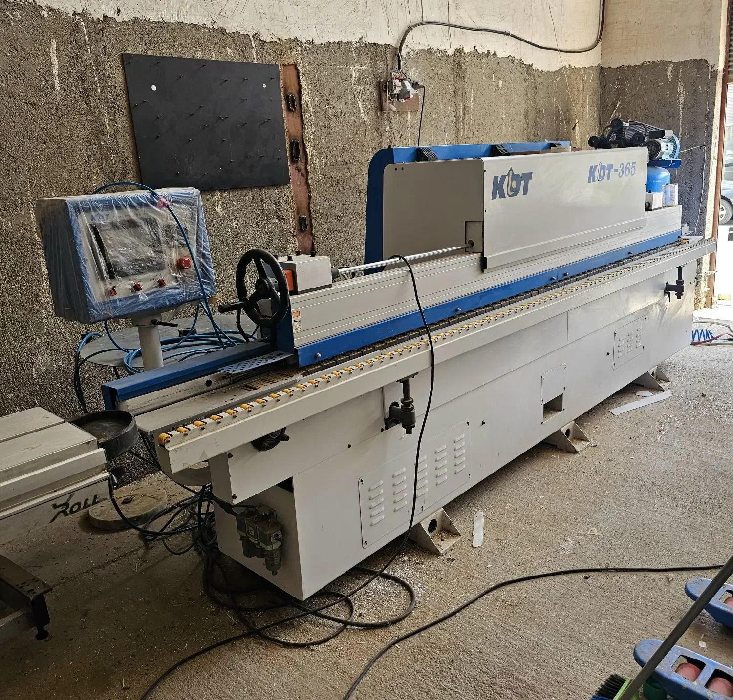 لبه چسبانKDT دورکن ۳۸۰ کاوا کمپرسور مکنده دو قلو|ماشینآلات صنعتی|رشت, دیلمان|دیوار