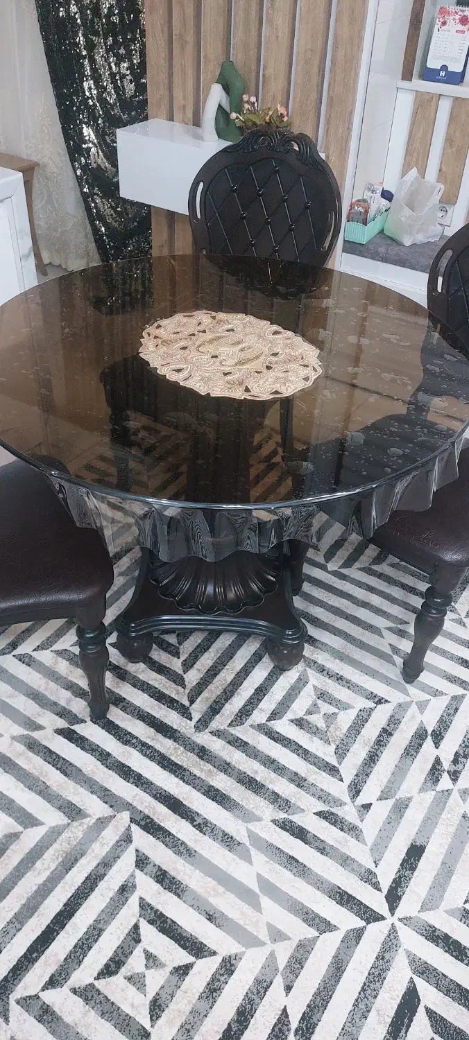 میز نهار خوری|میز و صندلی غذاخوری|سنندج, |دیوار