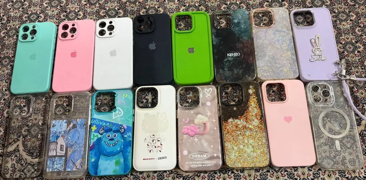 قاب های  بسیار شکیل گوشی آیفن سری ۱۴ و ۱۵|لوازم جانبی موبایل و تبلت|قم, آزادگان|دیوار