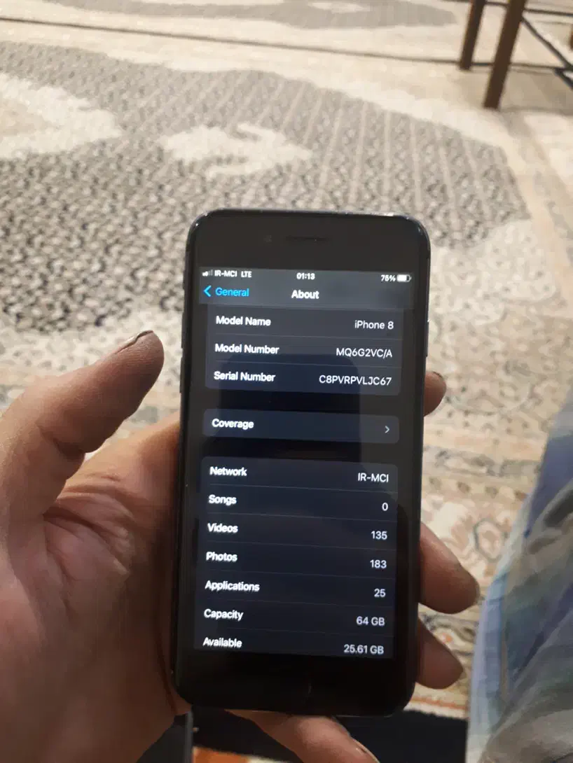 iphone 8 64G|موبایل|تهران, گلستان (شهرک راه آهن)|دیوار