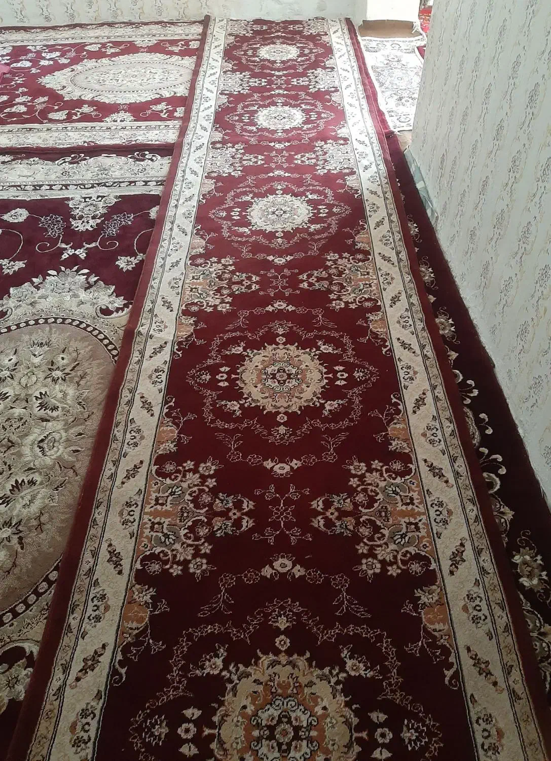 کناره فرش ۲۸ متری|فرش|دینور, |دیوار