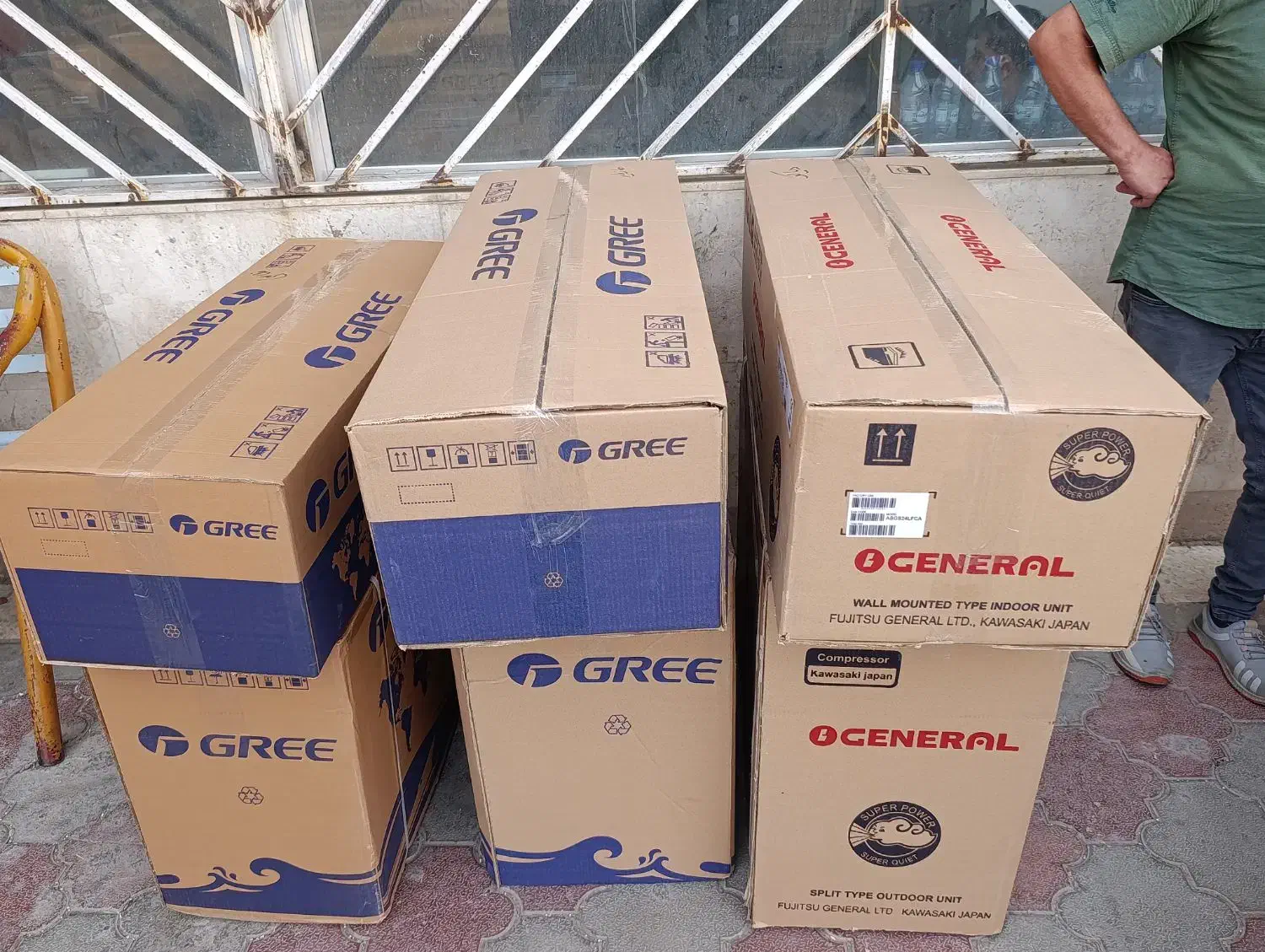 کولر گازی گری اوجننال الجی پرداخت درب منزل|کولر گازی و فنکوئل|تهران, فلسطین (میدان انقلاب)|دیوار