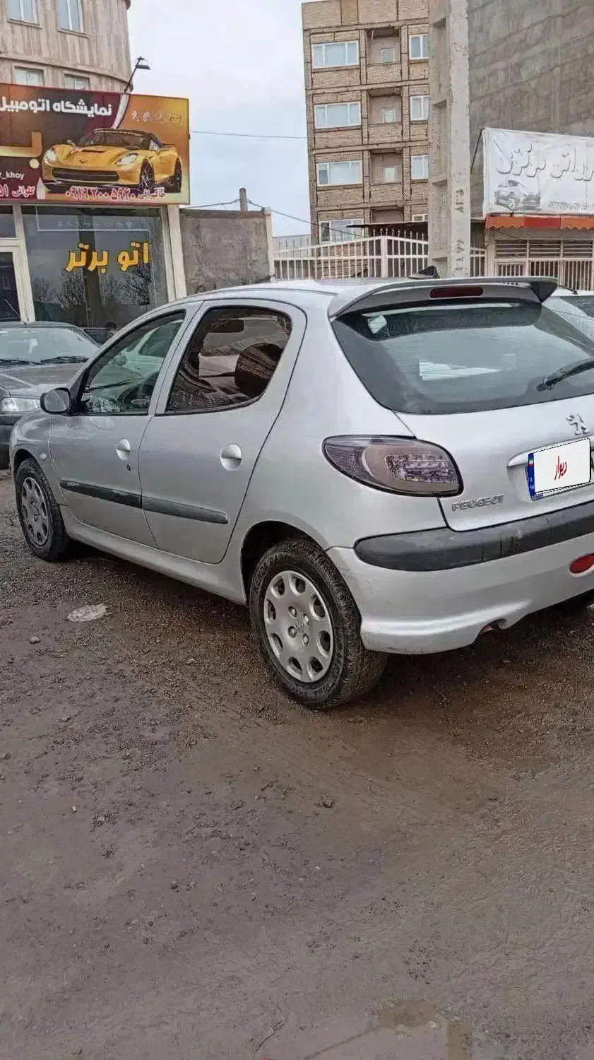 پژو206 TU5|خودرو سواری و وانت|خوی, |دیوار