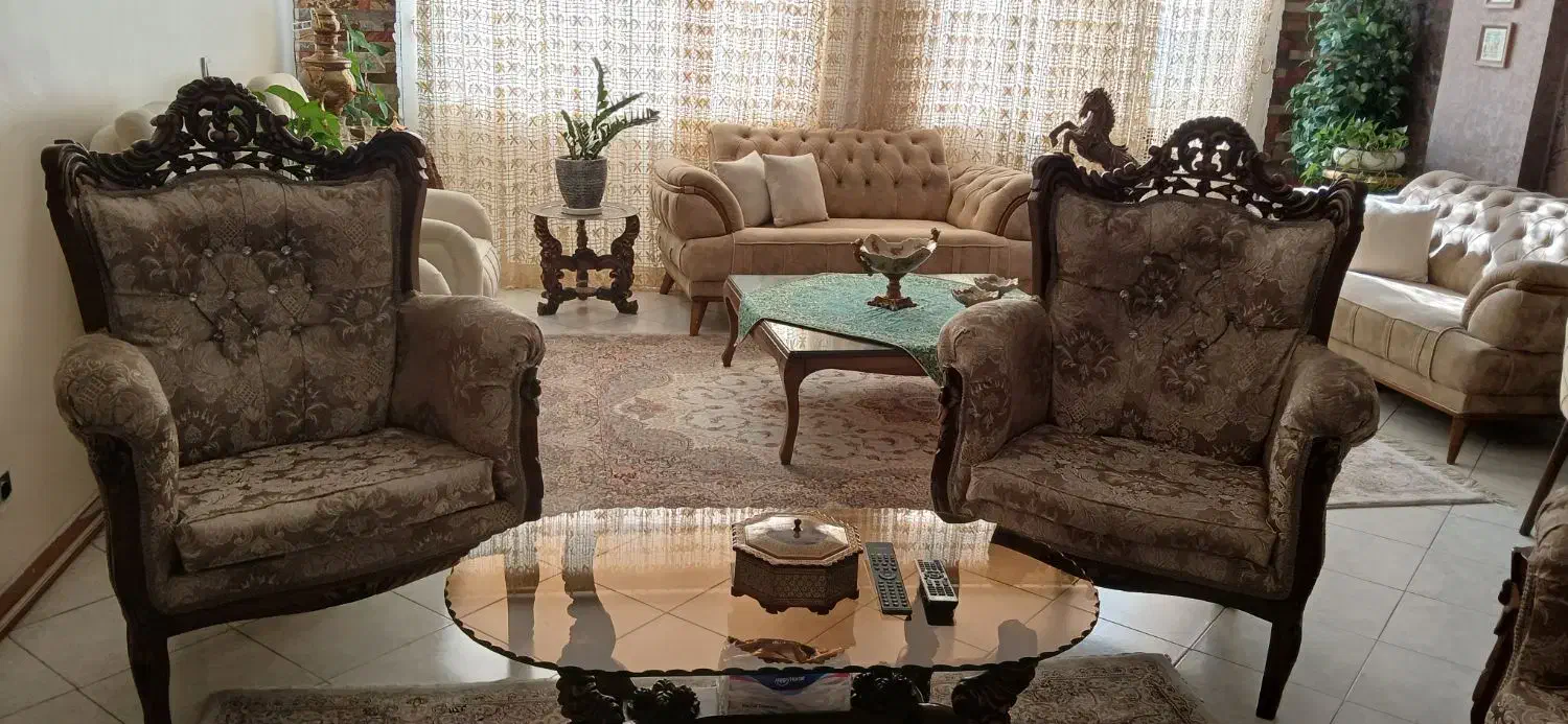 مبل استیل کلاسیک|مبلمان خانگی و میز عسلی|تهران, فردوسی|دیوار