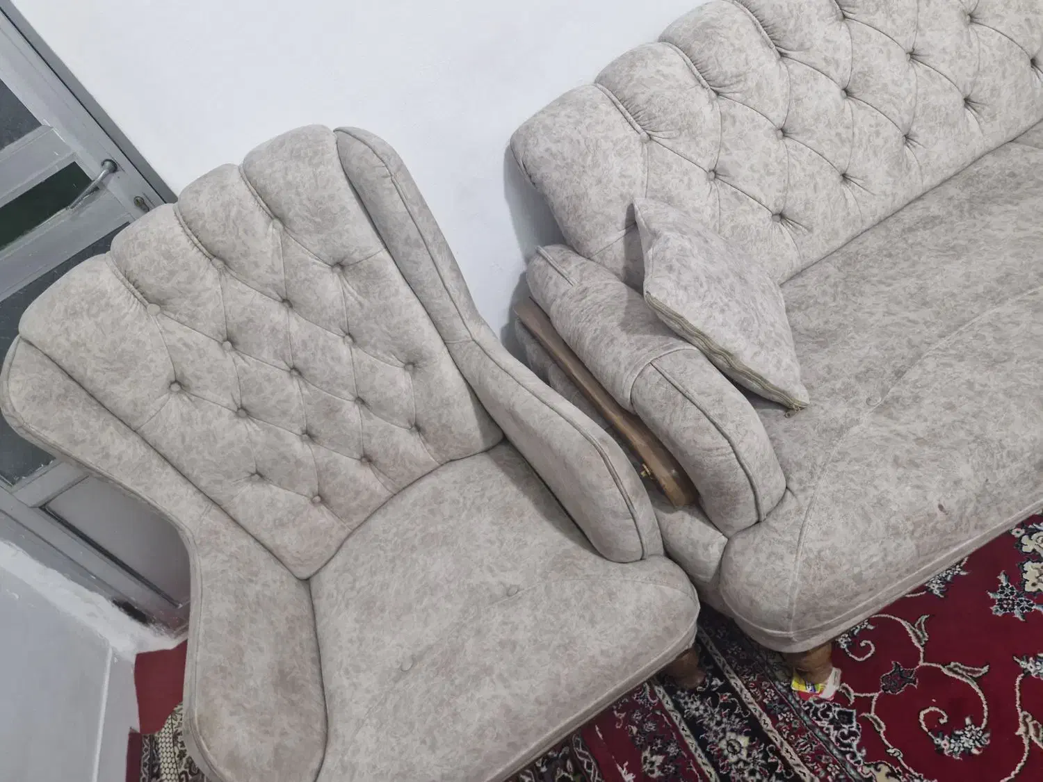 مبل ۵ نفره|مبلمان خانگی و میز عسلی|ساوه, |دیوار