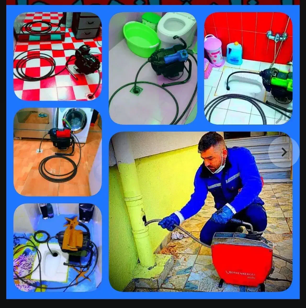 لوله بازکنی چاه بازکنی رفع بو نشت تشخیص ترکیدگی|خدمات پیشه و مهارت|مشهد, شهرک رازی (شهرک غرب)|دیوار