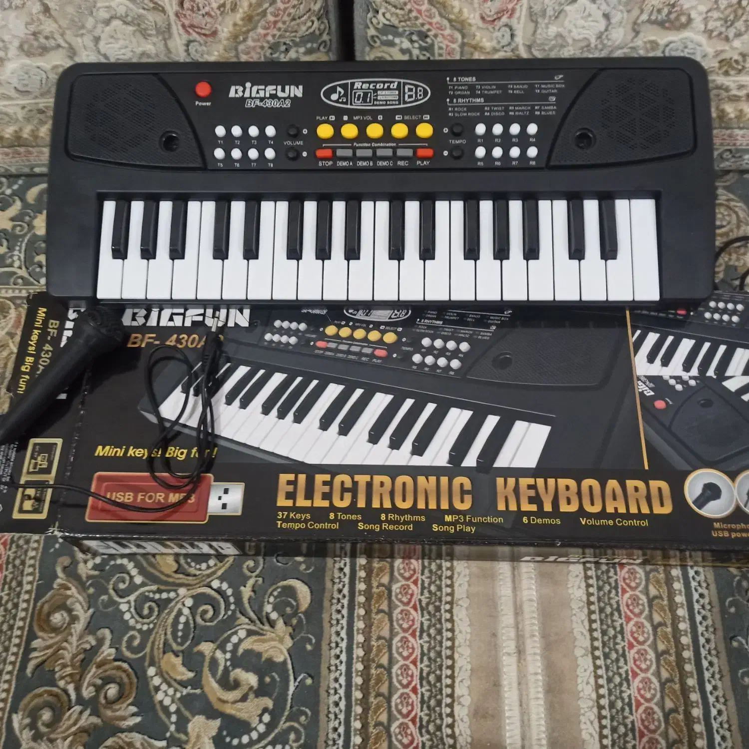 ارگ آموزشی نو|پیانو، کیبورد، آکاردئون|اقبالیه, |دیوار