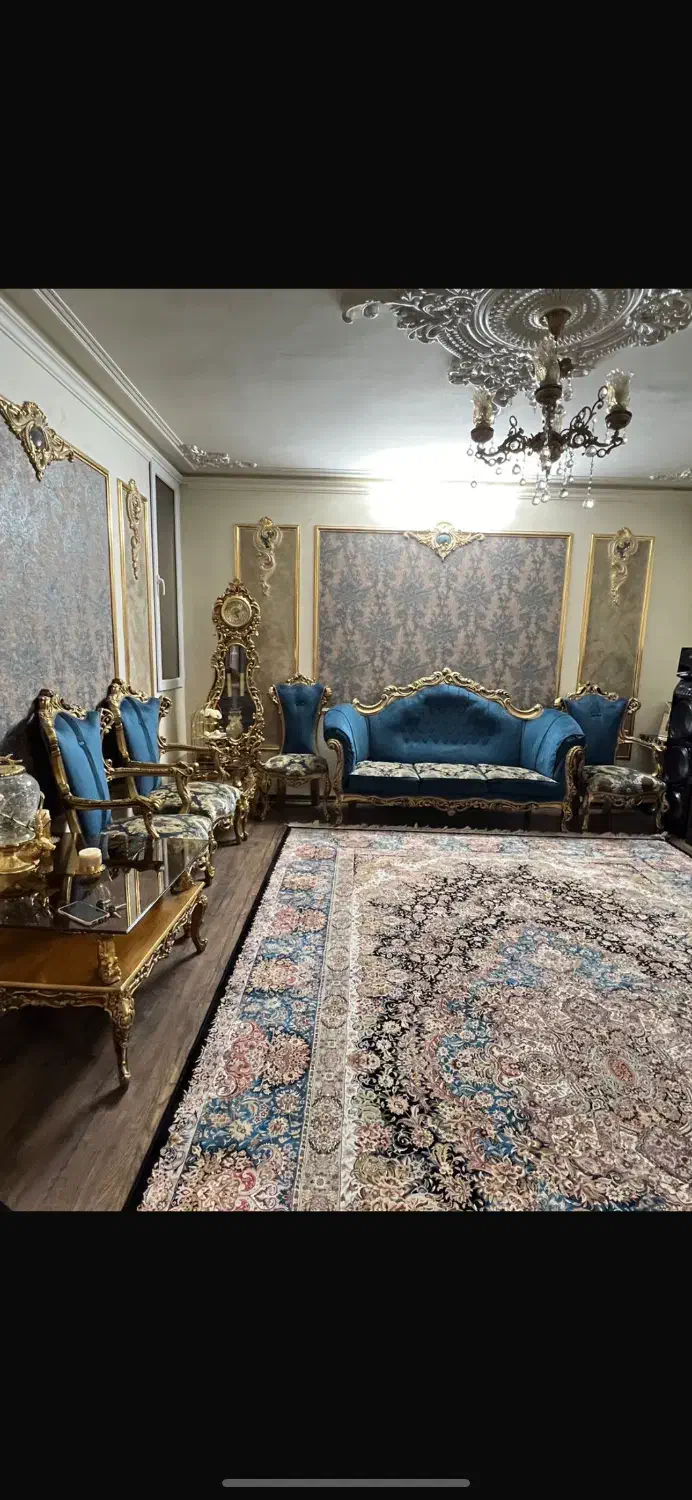 مبلمان استیل ورق طلا|مبلمان خانگی و میز عسلی|تهران, وحیدیه|دیوار