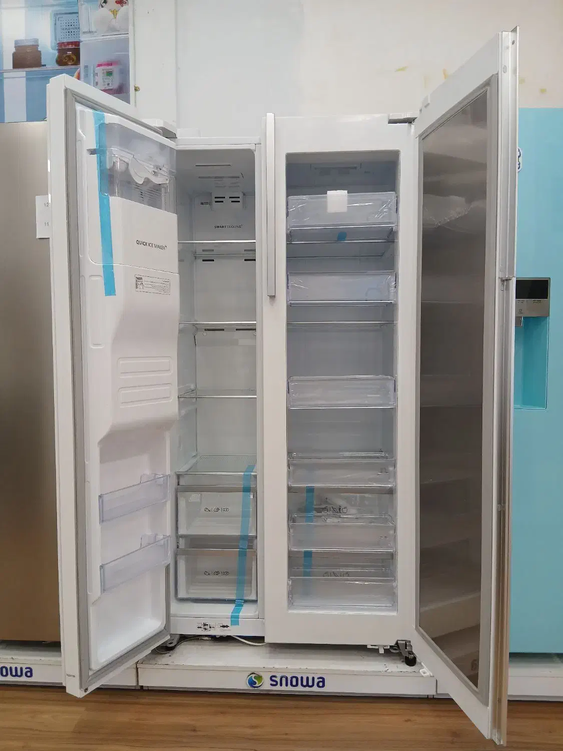 ساید بای ساید اسنوا ۲۷فوت گالری(فرنیا)|یخچال و فریزر|خرم‌آباد, |دیوار