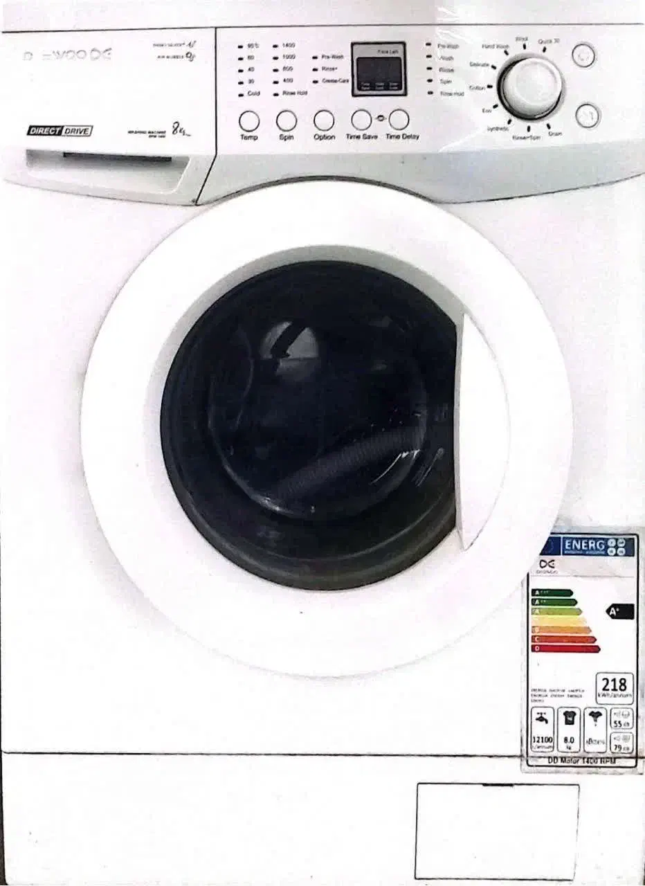 لباسشویی ۸ کیلویی دوو|ماشین لباسشویی و خشککن لباس|کاشان, عربها|دیوار