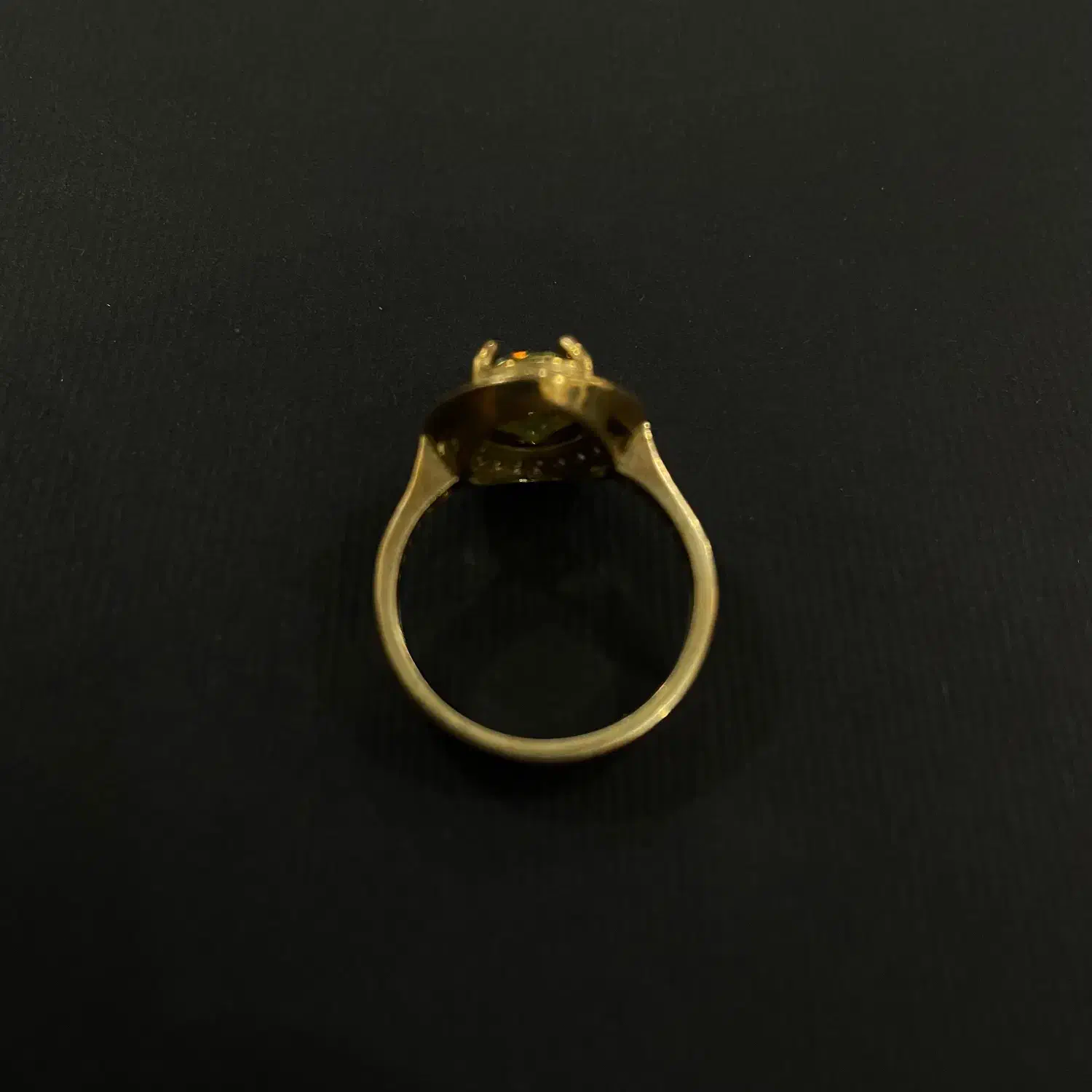 انگشتر طلا روس زنانه نگین توپاز|بدلیجات|اهواز, گیت بوستان|دیوار