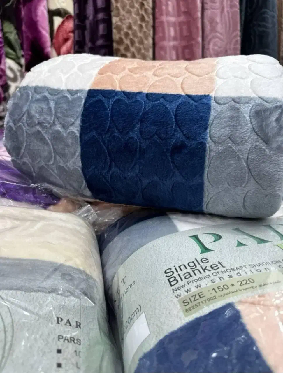 پتو تیسا یک و دو نفره در رنگهای جذاب و شیک|رختخواب، بالش، پتو|مشهد, امیر|دیوار