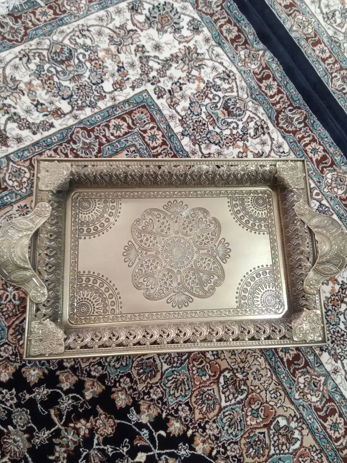 سینی متوسط|ظروف سرو و پذیرایی|تویسرکان, |دیوار