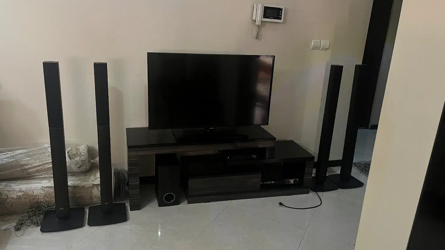 تلویزیون۴۰اینچ سامسونگ ال ای دی در حد نو|تلویزیون و پروژکتور|تهران, هفت چنار|دیوار