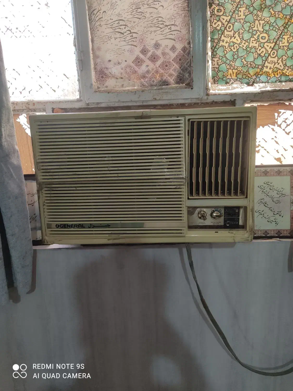 کولر پنجره‌ای 21  جنرال|کولر گازی و فن‌کوئل|اهواز, پردیس|دیوار