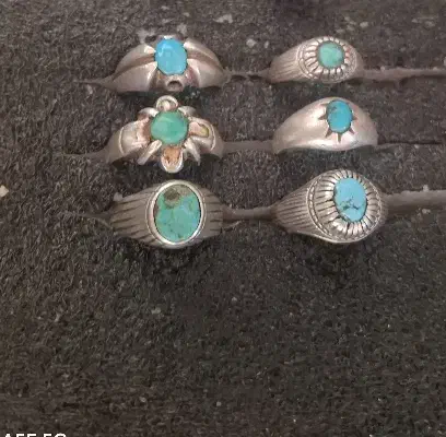 ۶ عدد انگشتر فیروزه|جواهرات|کوهدشت, |دیوار