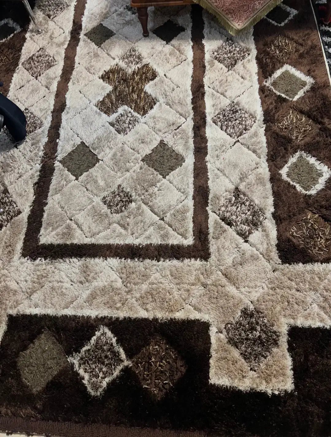 سه تخته فرش ماشینی|فرش|ساری, |دیوار