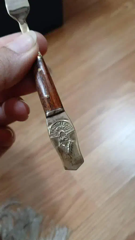 قاشق چنگال برنزی تایلندی|کلکسیون اشیاء عتیقه|تهران, سید خندان (جلفا)|دیوار