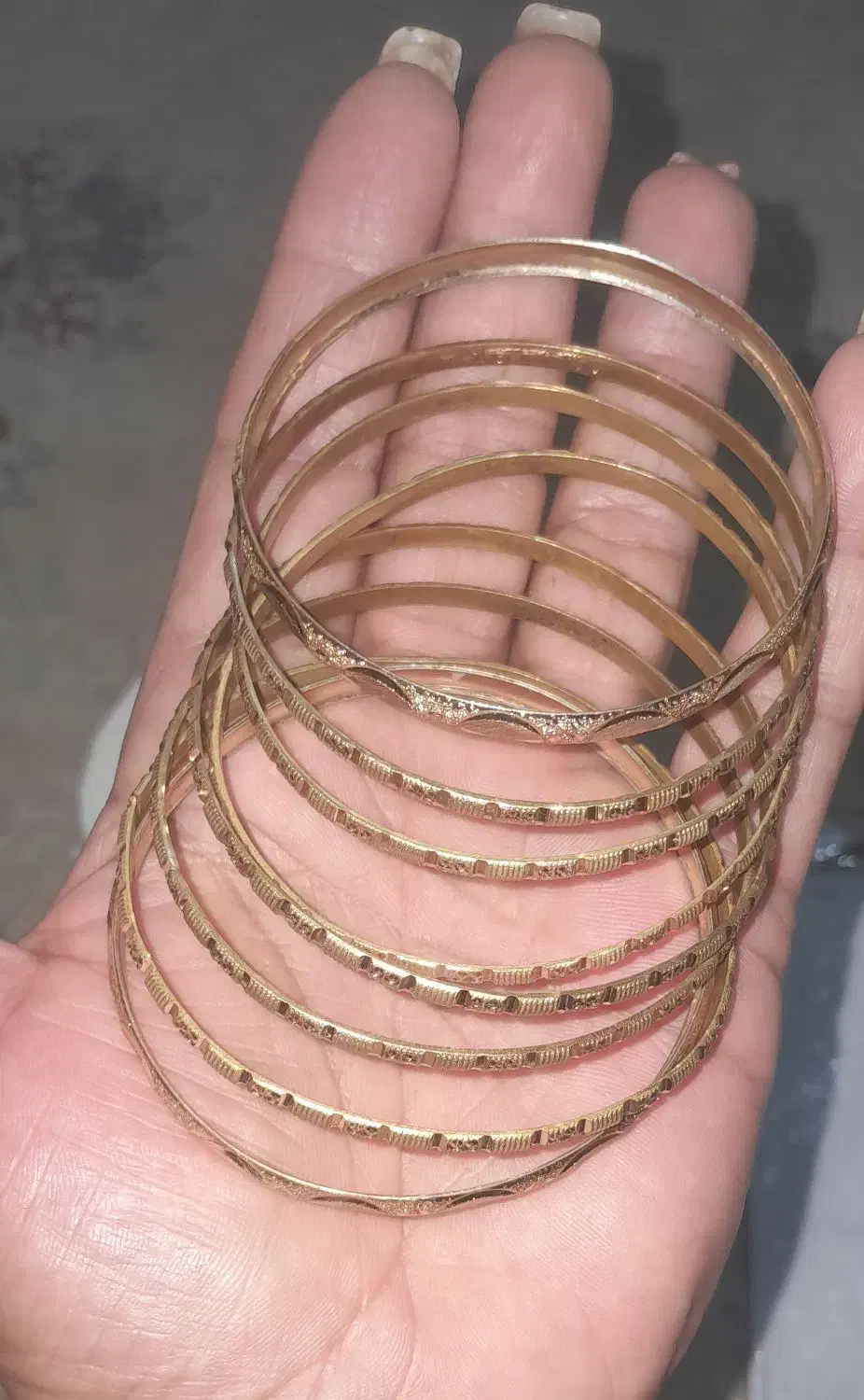 ۸ عدد النگوی ژوپینگ زیر قیمت خرید خودم گذاشتم|بدلیجات|بندر انزلی, معلم|دیوار