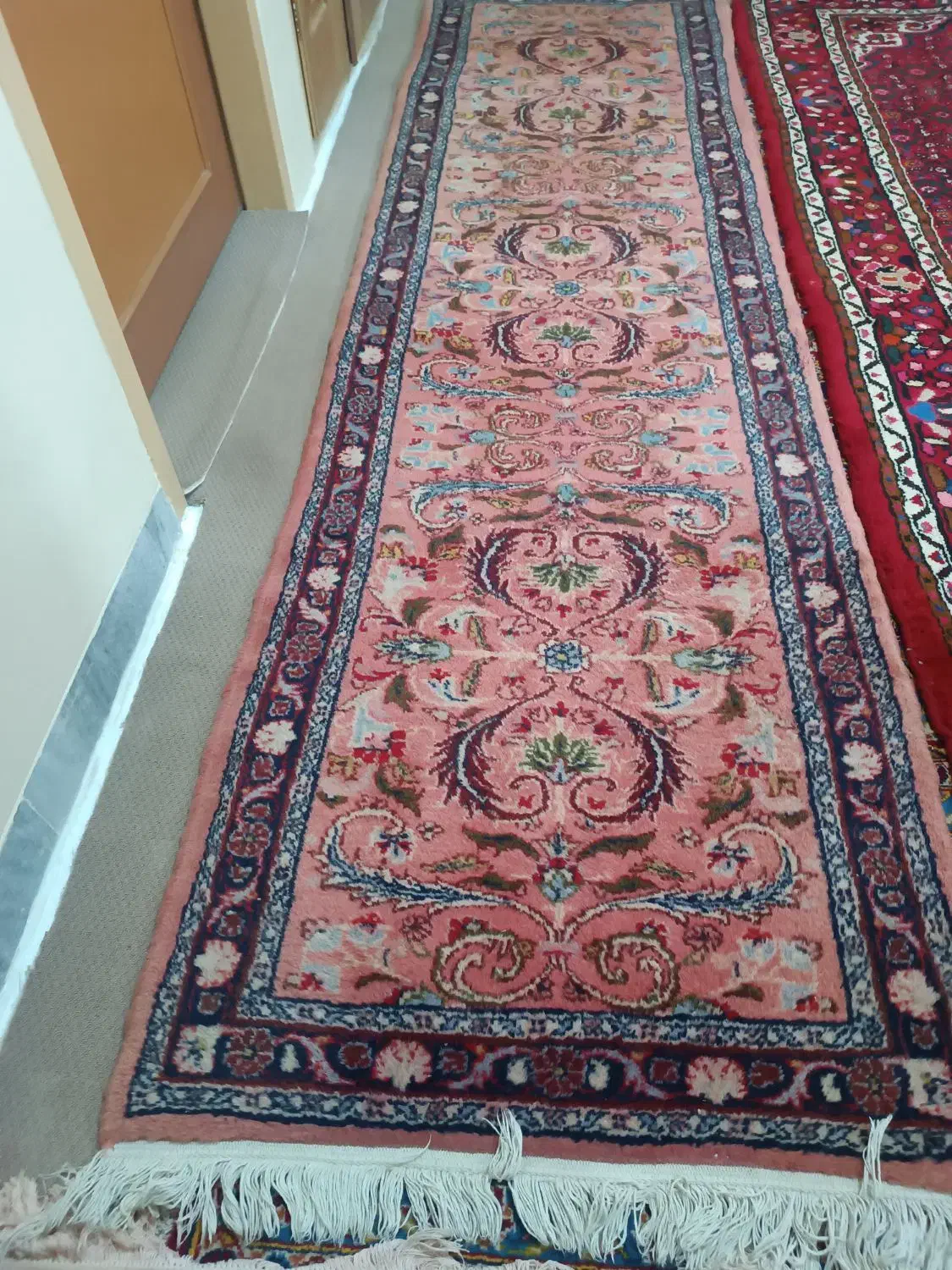 دو تخته فرش دستبافت۰ طول سه متر عرض هشتاد|فرش|همدان, |دیوار