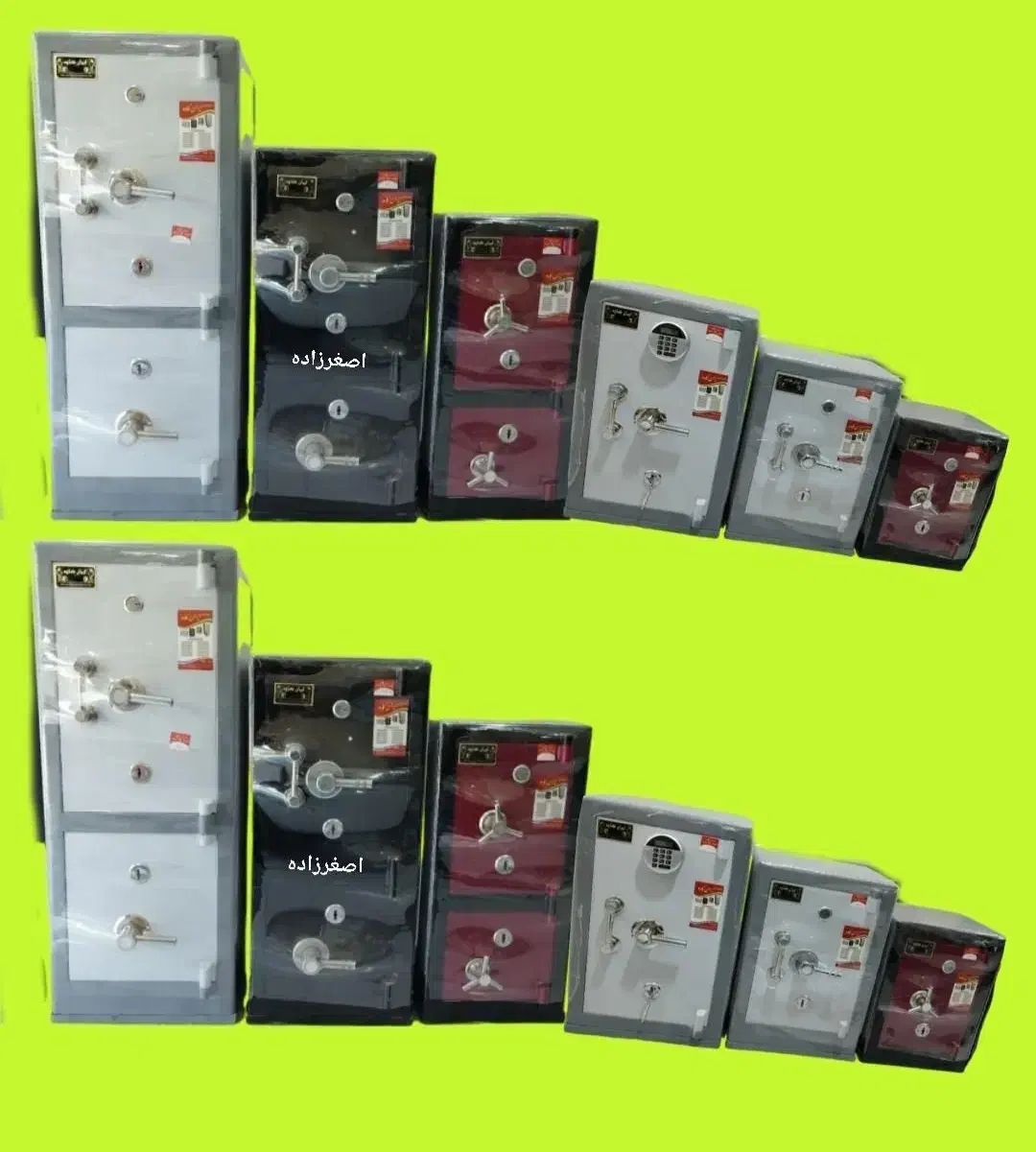 گاوصندوق ها قد۷۰ به بالا با قفسه‌های متحرک|ابزارآلات|نیشابور, شهرک فرهنگیان|دیوار