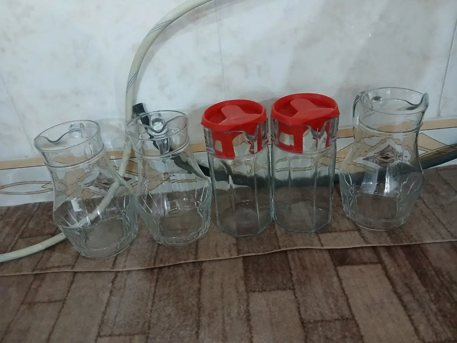 انواع اقسام بلور میوه خوری شیرینی خوری پارچ|ظروف سرو و پذیرایی|یزد, |دیوار