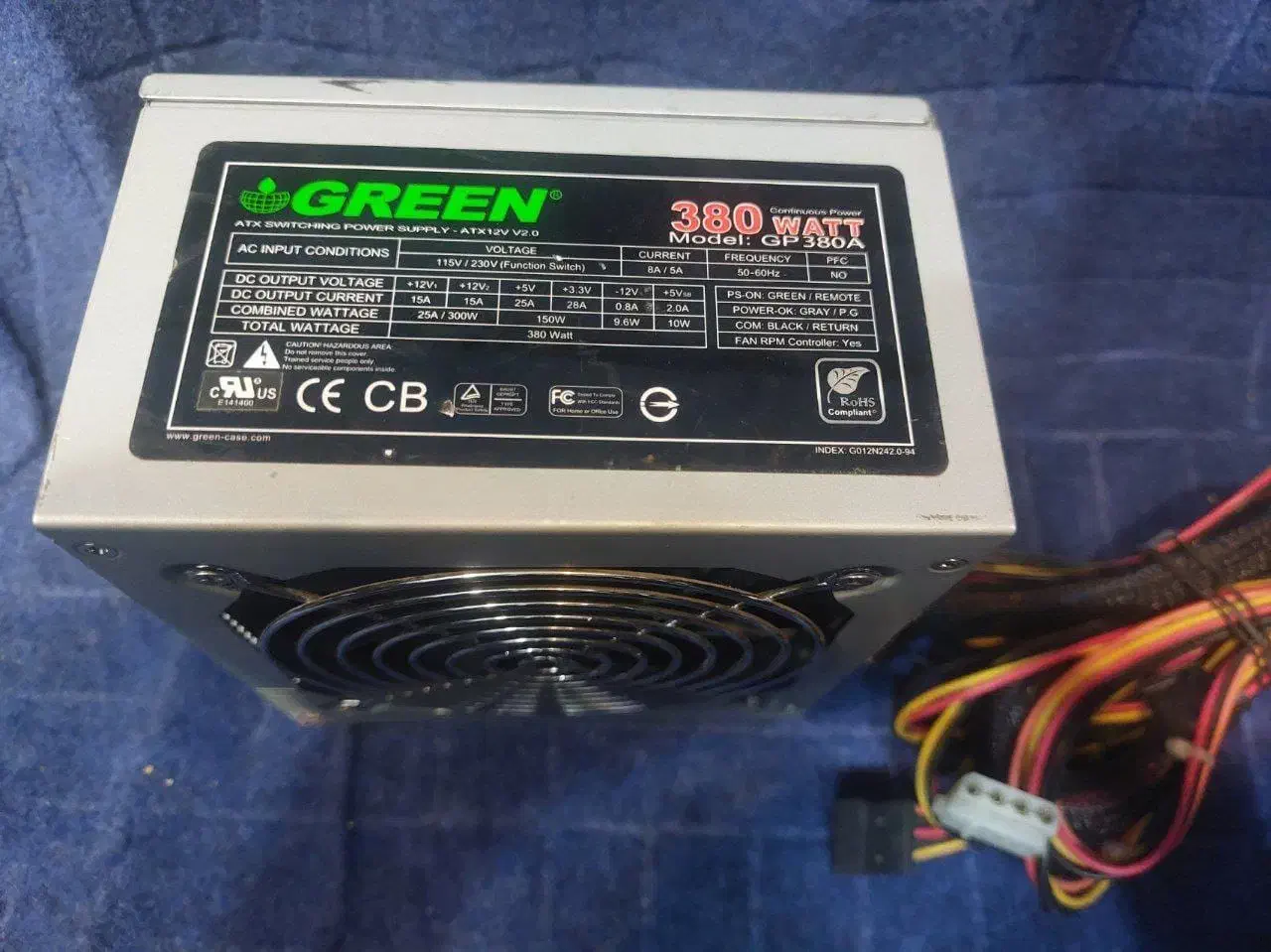 پاور گیرین 380 وات سالم|قطعات و لوازم جانبی رایانه|شیراز, وصال|دیوار