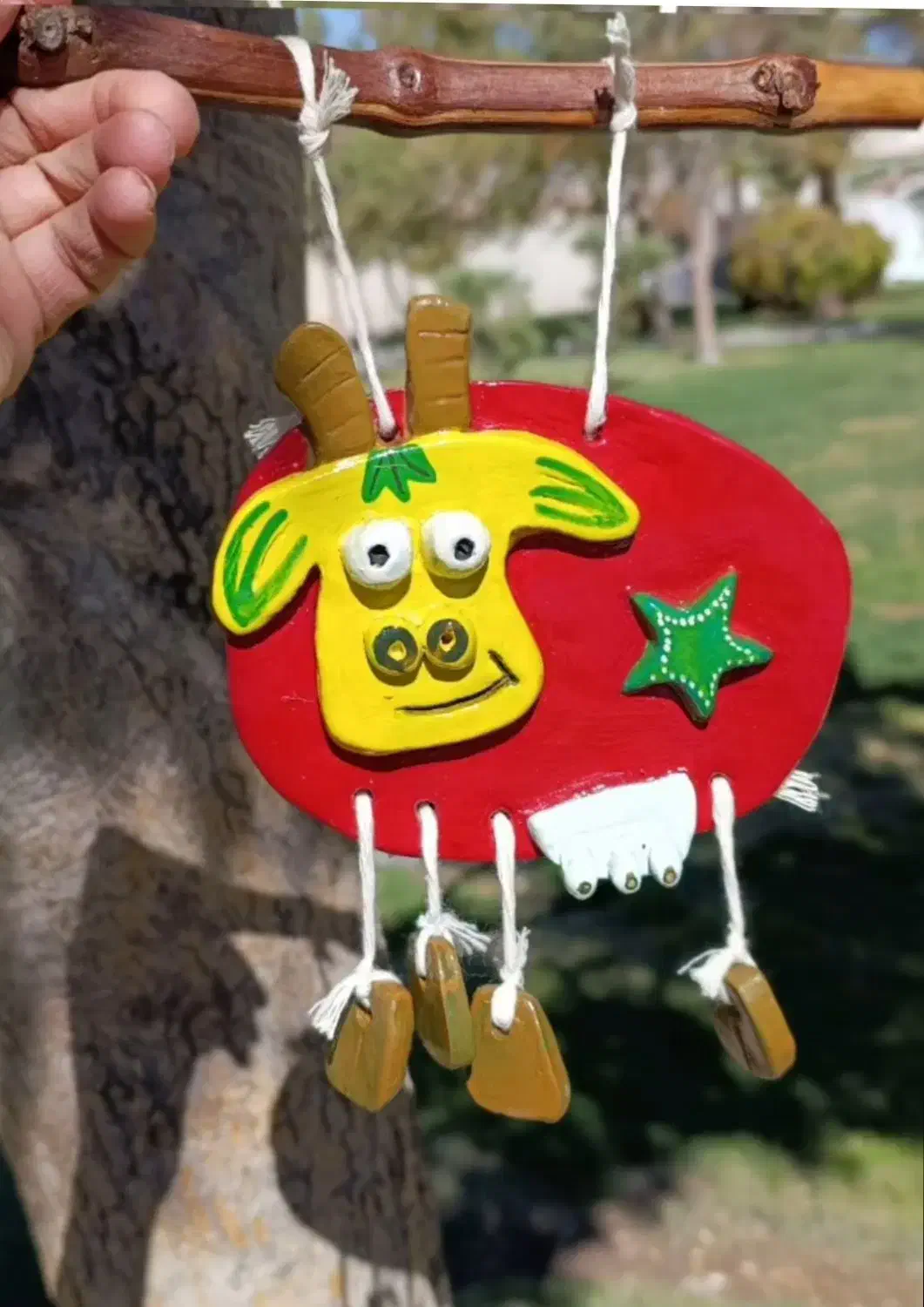 دیوار کوب سرامیکی|صنایع دستی و سایر لوازم تزئینی|بیرجند, |دیوار