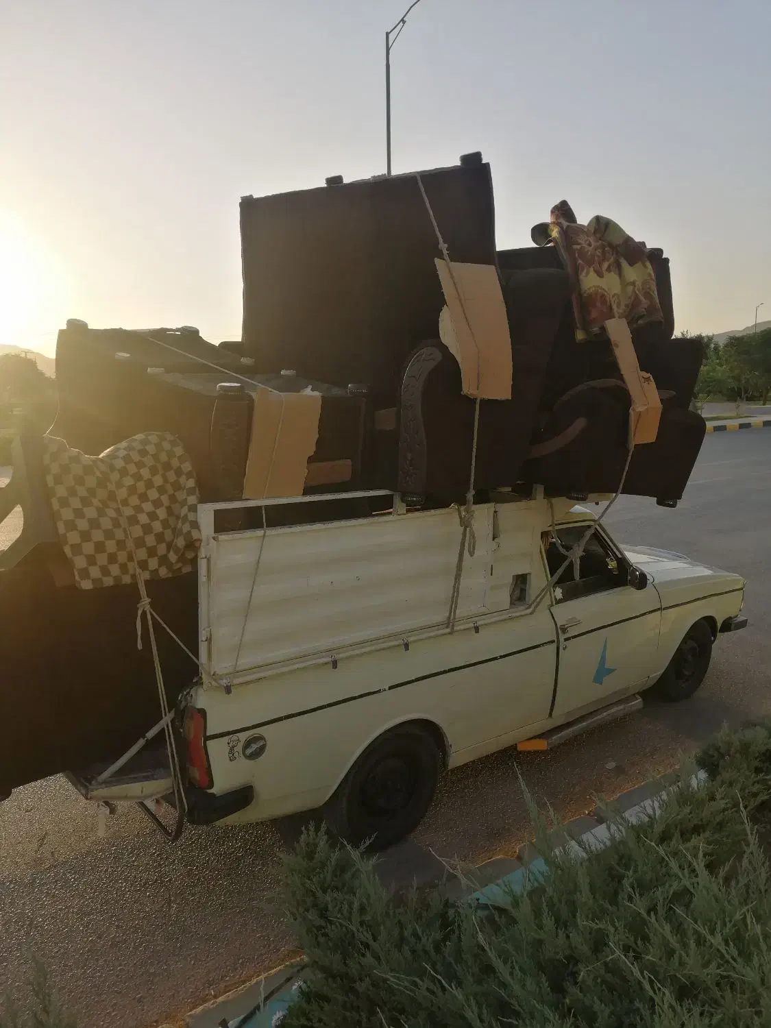 وانت بار کرایه.اثاثکشی .کارگر.تلفنی.باربری|خدمات حمل و نقل|نجفآباد, صالح آباد|دیوار