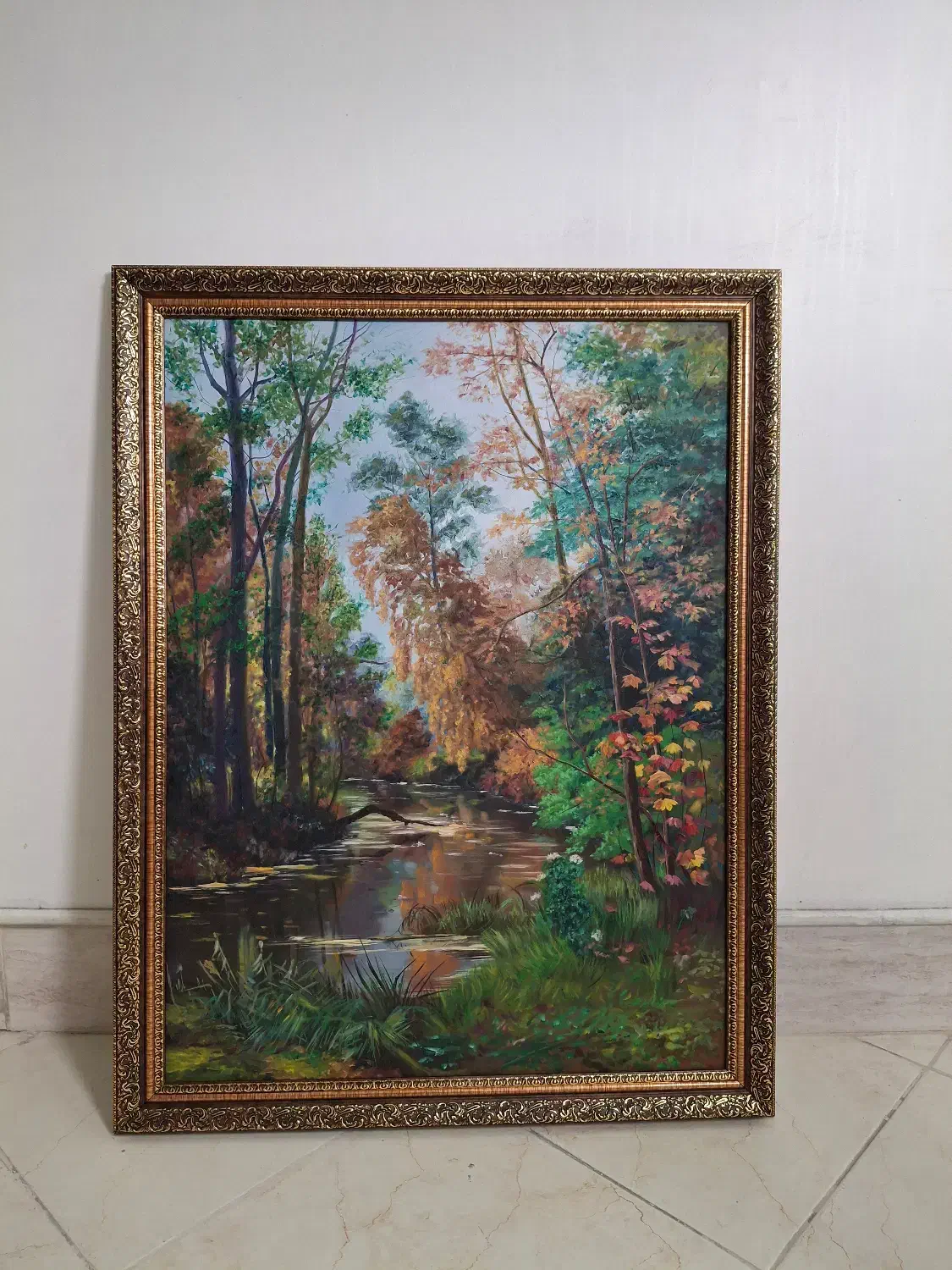 تابلو نقاشی منظره|تابلو، نقاشی، عکس|مشهد, آبکوه|دیوار