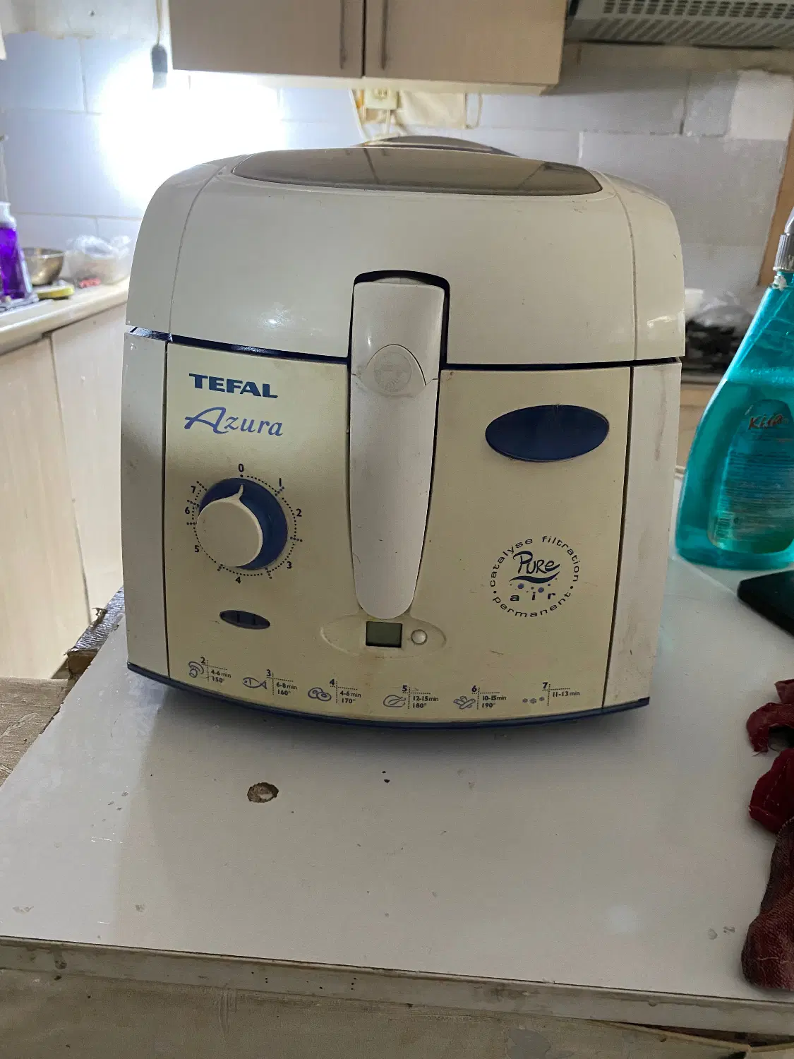 سرخ کن TEFAL مدل آزورا در حد نو|اجاق گاز و لوازم برقی پختوپز|تهران, دبستان|دیوار