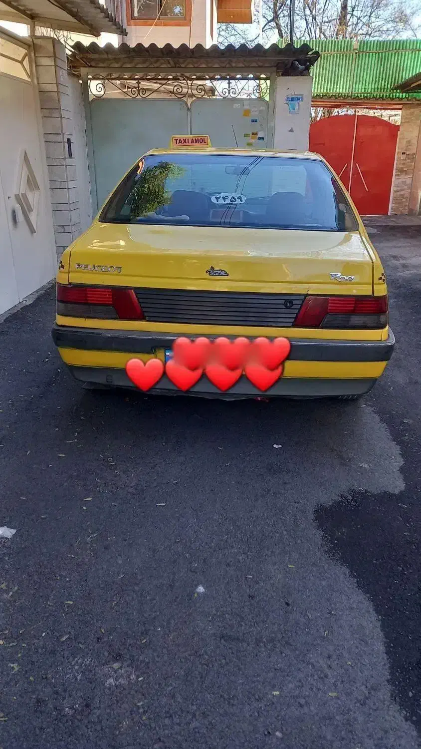 یک دستگاه خودرو تاکسی روا|خودرو سواری و وانت|آمل, |دیوار