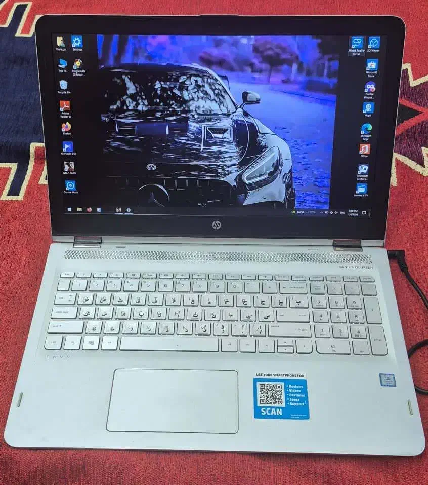 لپتاپ hp i5 نسل 7|رایانه همراه|شیراز, ملاصدرا|دیوار