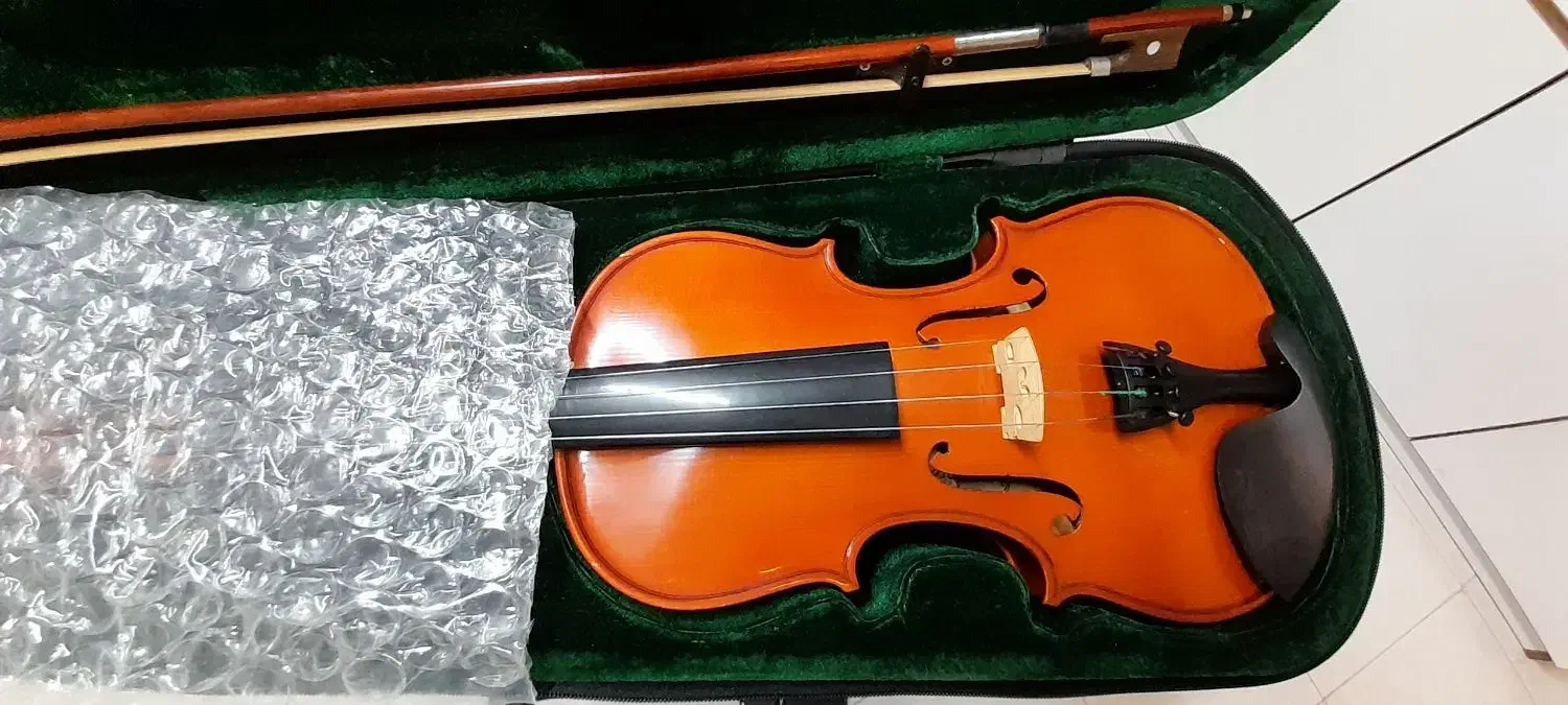 ویولن hofner 045 تمیز با شولدر و تجهیزات|ویولن|اصفهان, نقش جهان|دیوار