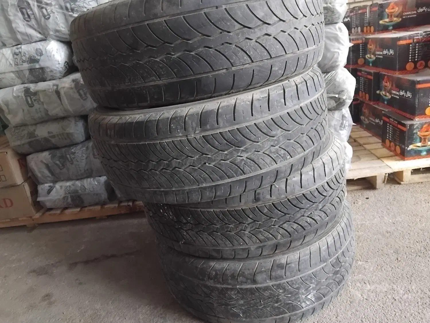 ۴ حلقه لاستیک سایز ۱۶|قطعات یدکی و لوازم جانبی|اردبیل, |دیوار