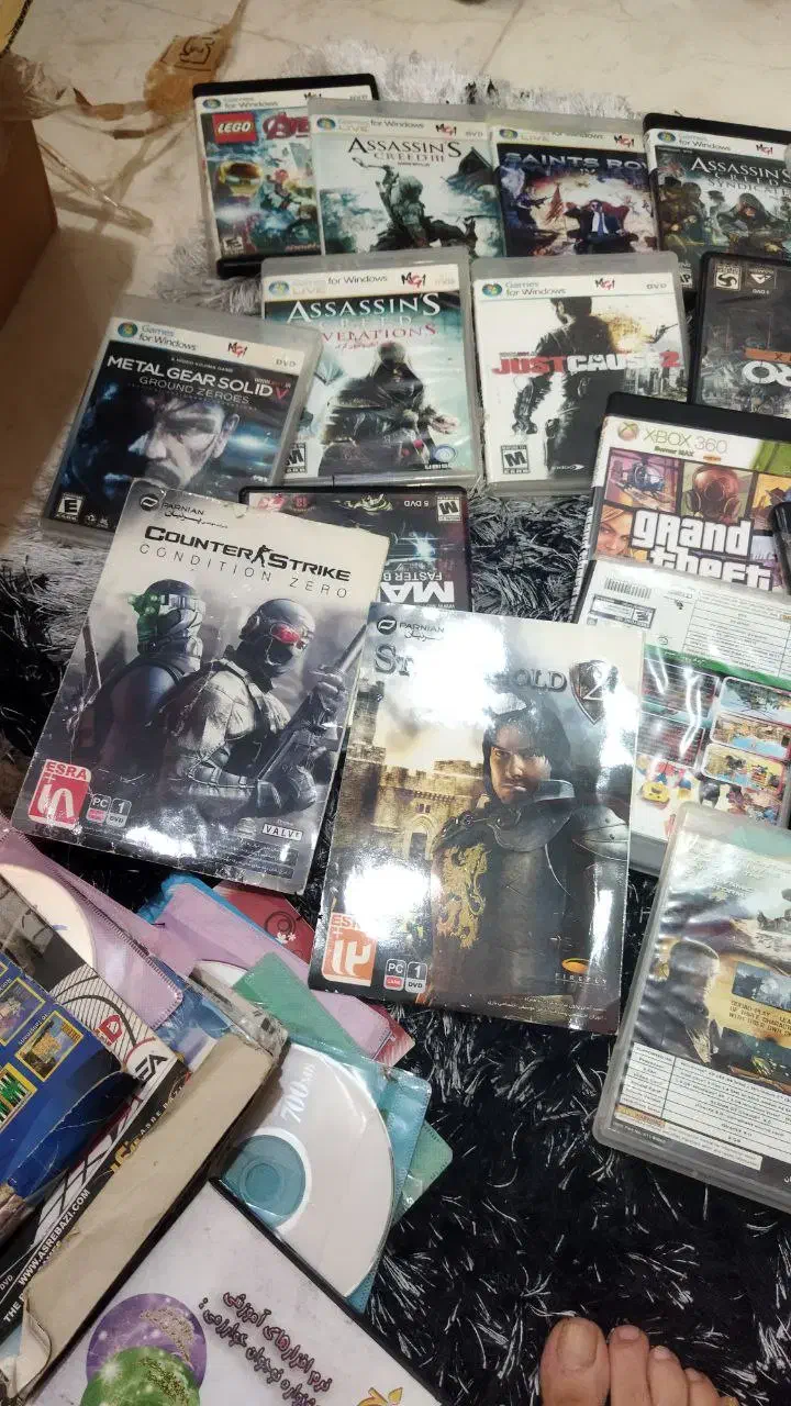 تعداد۵۰ بازی کامپیوتر|کنسول، بازی ویدئویی و آنلاین|کیاشهر, |دیوار