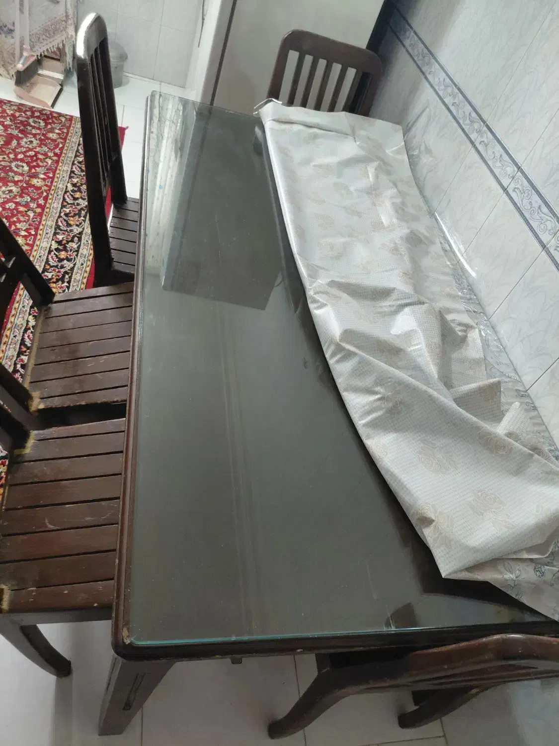 میز نهارخوری 6  نفره|میز و صندلی غذاخوری|گنبد کاووس, |دیوار