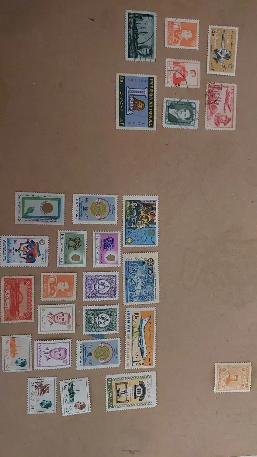 تمبر(قدیمی محمدرضاه شاه)|کلکسیون سکه، تمبر، اسکناس|سنندج, |دیوار