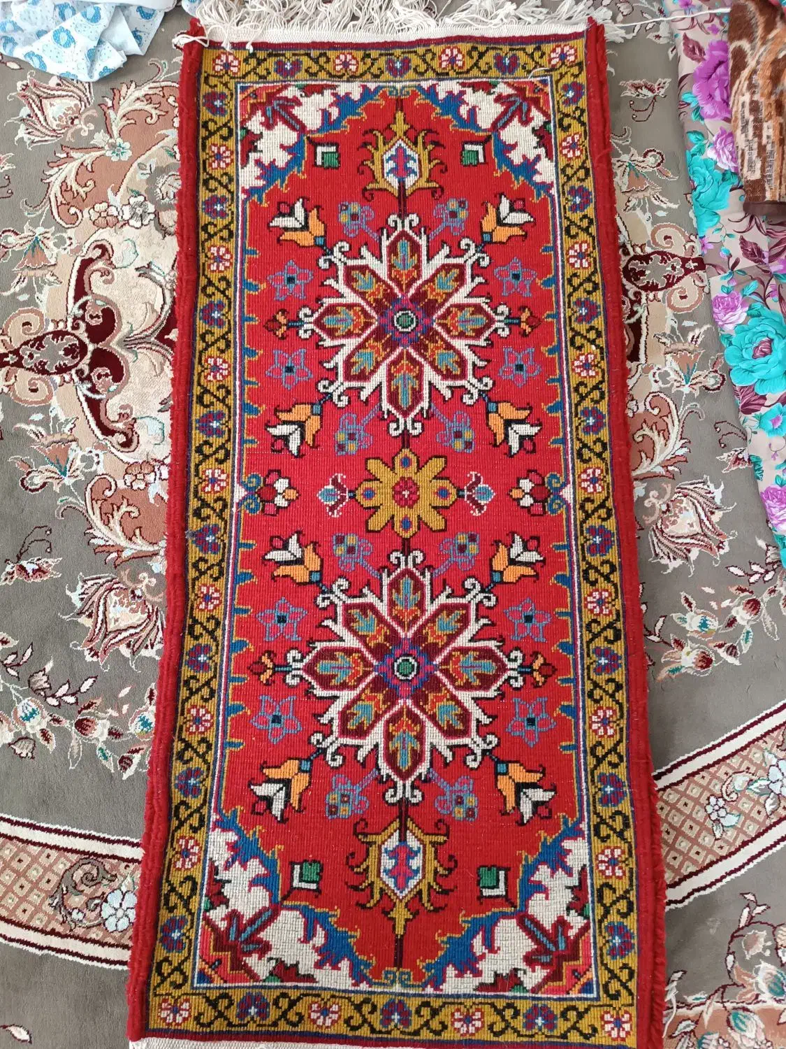 قالیچه دست  باف هریس|فرش|هریس, |دیوار